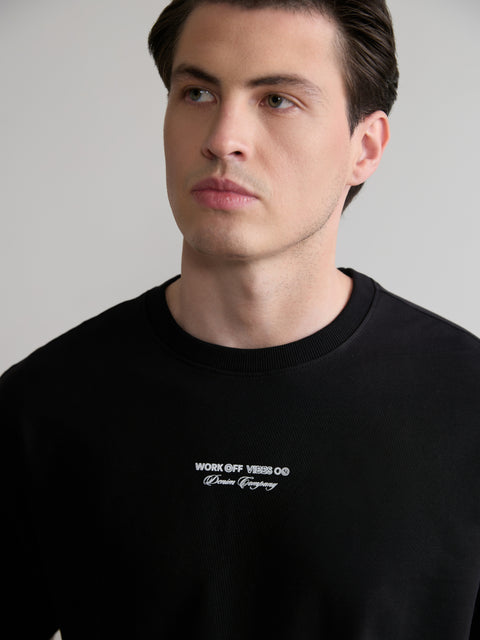 Graphic Looper Oversized T-Shirt