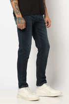 DEEP BLUE SLIM FIT MENS JEANS - Jeans - 250410073