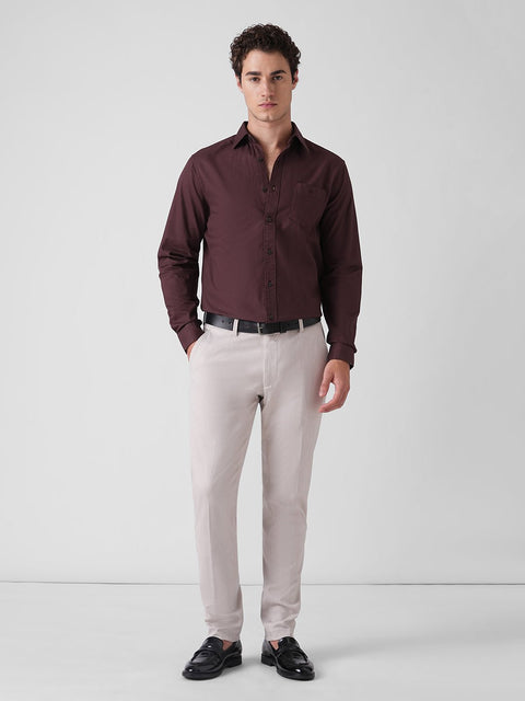 DOBBY COTTON SHIRT-Shirt - 260235175