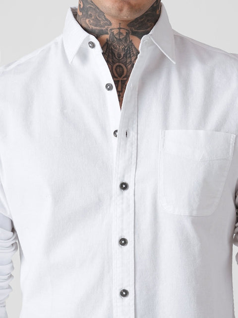 DOBBY TAILORED FULL SLEEVE SHIRT-Shirt - 251033390