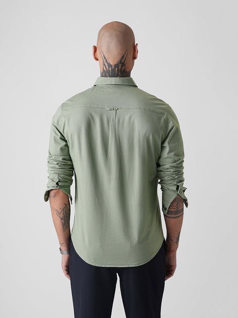 DOBBY TAILORED FULL SLEEVE SHIRT-Shirt - 251033395