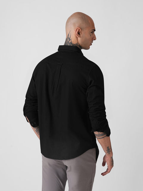 DOBBY TAILORED FULL SLEEVE SHIRT-Shirt - 251033405