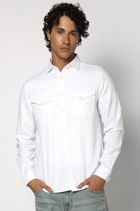 Double Pocket Tailored Fit Shirt - Shirt - 241129612