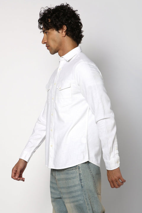 Double Pocket Tailored Fit Shirt - Shirt - 241129612