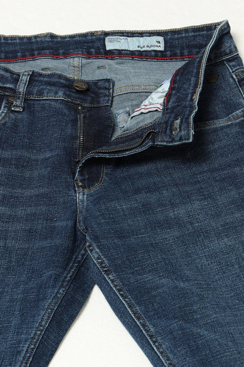DRAK BLUE MENS ANKLE FIT JEANS - Jeans - 250810499