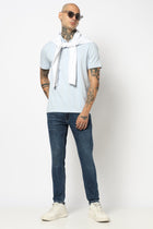 DRAK BLUE MENS ANKLE FIT JEANS - Jeans - 250810499