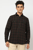 DRENOR Checked Shirt - Shirt - 241029547