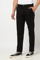 ENLOR Black Tapered Trouser - Trousers - 240340073