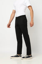 ENLOR Black Tapered Trouser - Trousers - 240340073