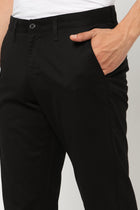 ENLOR Black Tapered Trouser - Trousers - 240340073