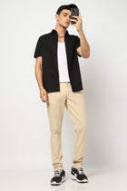 ENLOR Cream Tapered Trouser - Trousers - 240340091