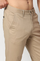 ENLOR Khakhi Tapered Trouser - Trousers - 240340079