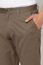 ENLOR Light Olive Tapered Trouser - Trousers - 240340067