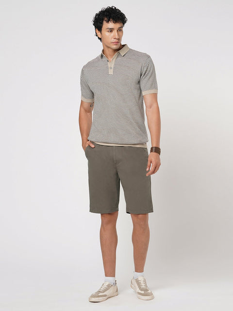 FAWN REULAR FIT SHORTS - Shorts - 251050026