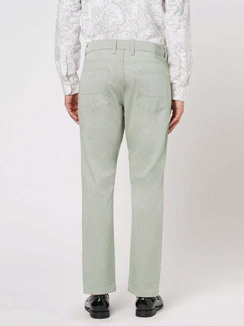 FAWN STRAIGHT FIT DOBBY TROUSER - Trousers - 251241602