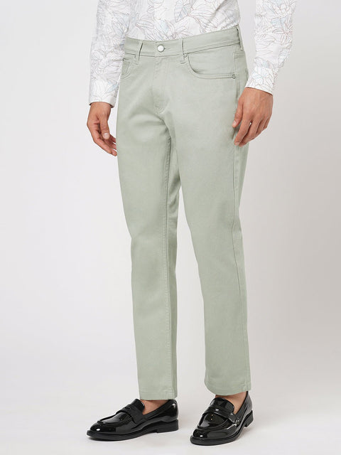 FAWN STRAIGHT FIT DOBBY TROUSER - Trousers - 251241602