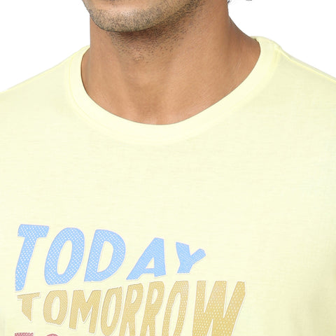 Forever Printed Cotton T-shirt - T-Shirt - 230300185