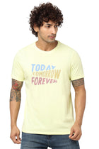 Forever Printed Cotton T-shirt - T-Shirt - 230300185