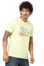 Forever Printed Cotton T-shirt - T-Shirt - 230300185