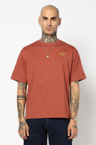 GRAPHIC OVERSIZED ROUND NECK TEE - T Shirt - 2409300645
