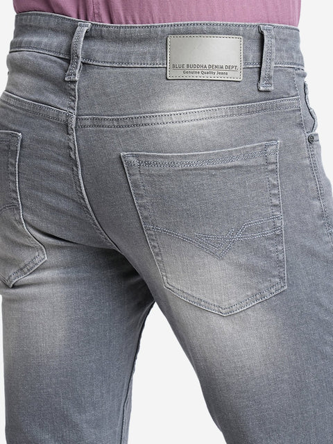 Grey Ankle Fit Jeans - Jeans - 230610461