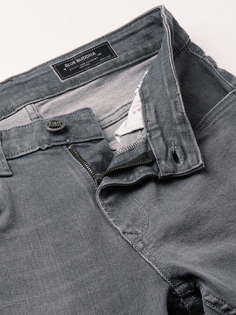 Grey Ankle Fit Jeans - Jeans - 230610461