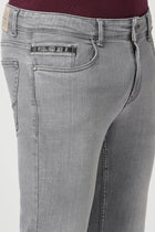GREY ANKLE FIT TWILL JEANS - Jeans - 250910641