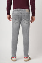 GREY ANKLE FIT TWILL JEANS - Jeans - 250910641