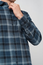 GREY CHECKERED OXFORD SHIRT-Shirt - 250932496