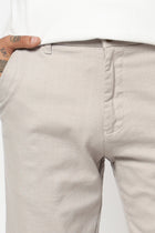 GREY MENS SLIM TRAVELLER FIT TROUSER - Trousers - 250740715