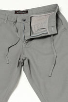 GREY PLAIN TRAVELLER FIT TROUSER - Trousers - 250740820