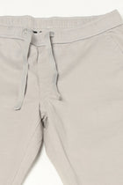 GREY PLAIN TRAVLLER FIT COTTON TROUSER - Trousers - 250840879