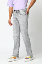 Grey Relaxed Fit Jeans - Jeans - 240110094