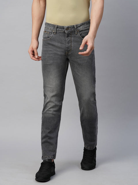 Grey Slim Fit Jeans - Jeans - 230110082