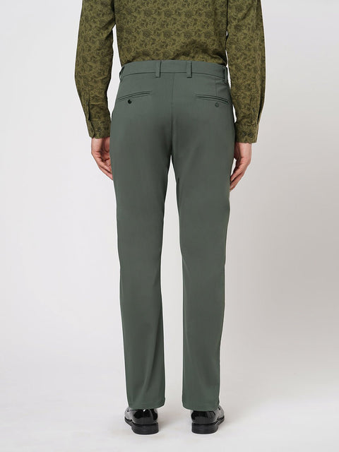 GREY SLIM FIT PLAIN TROUSER - Trousers - 251141532