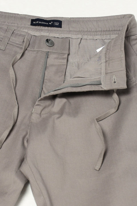 GREY TRAVELLER FIT TROUSER - Trousers - 250740674
