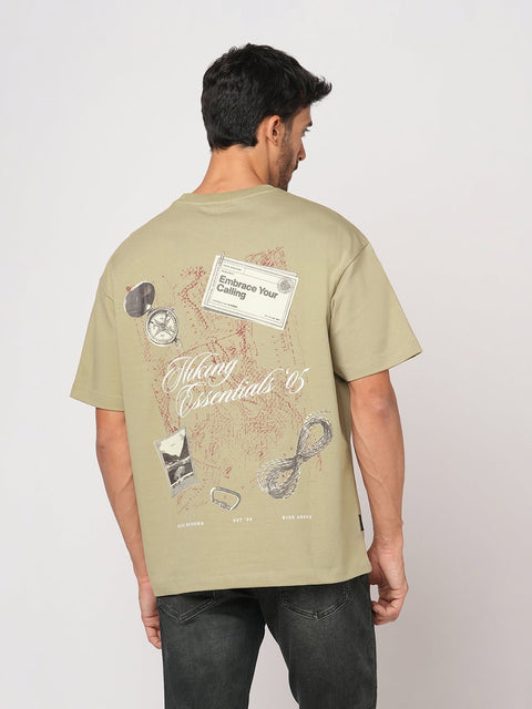HIKING ESSENTIALS OVERSIZED T SHIRT - T Shirt - 251131052
