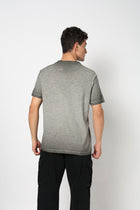 JAREX Charcoal Round Neck T Shirt - T-Shirt - 230830756