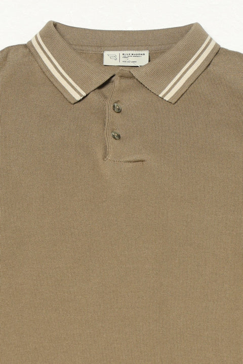 KHAKHI FLATKNIT POLO - T Shirt - 250830764