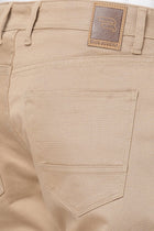 KHAKHI STAIGHT FIT DOBBY TROUSER - Trousers - 251241597