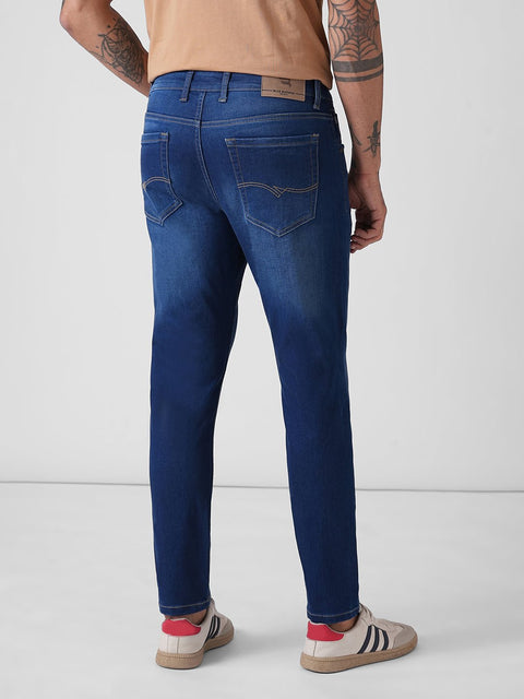 KNITTED ANKLE FIT JEANS - Jeans - 1IS1F0036