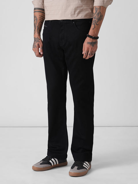 KNITTED STRAIGHT FIT JEANS - Jeans - 1IS1F0031