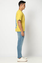 Lemon Yellow Graphic Tee - T Shirt - 2409300653