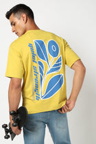 Lemon Yellow Graphic Tee - T Shirt - 2409300653