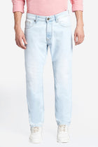 Light Blue Ankle Fit Jeans - Jeans - 230810657