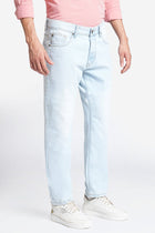 Light Blue Ankle Fit Jeans - Jeans - 230810657