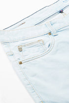 Light Blue Ankle Fit Jeans - Jeans - 230810657