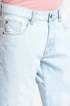 Light Blue Ankle Fit Jeans - Jeans - 230810657