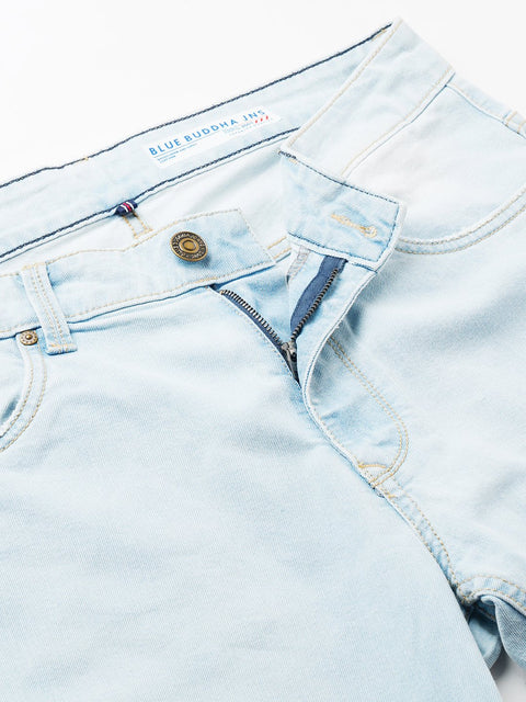 Light Blue Ankle Fit Jeans - Jeans - 230810657