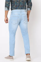 Light Blue Distressed Jeans - Jeans - 230510411